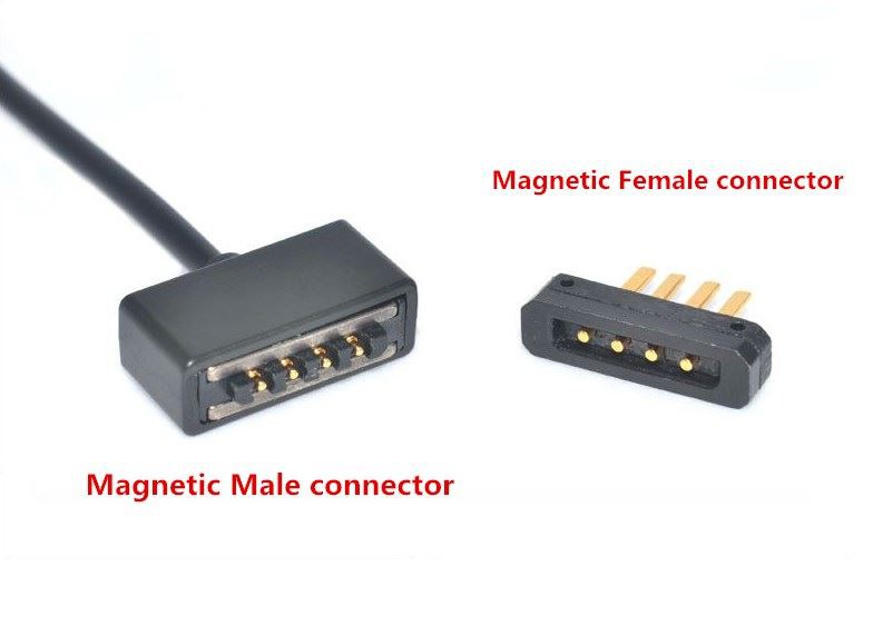 4 pin magneticPogo pinconnector
