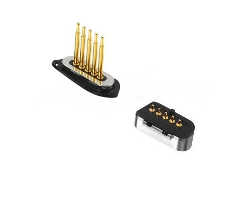 magnet Pogo pin 5 pin connector