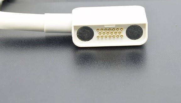 Highcurrentmagnetic90-degreePogopinconnector