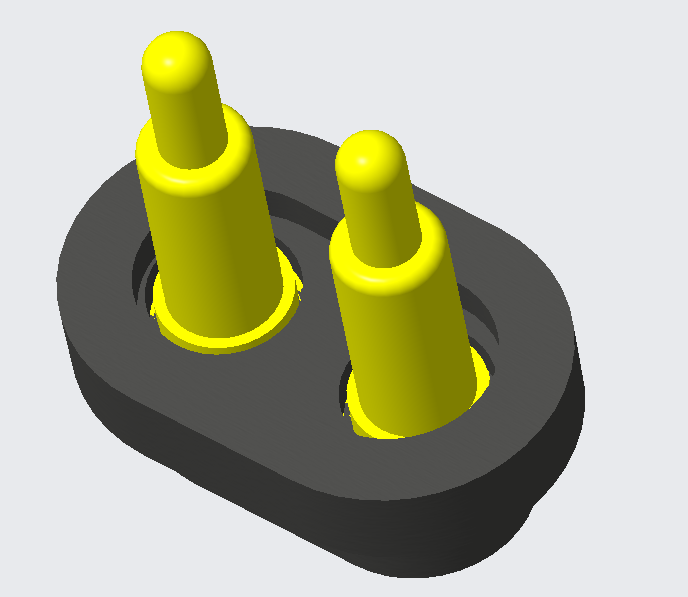 Waterproof male and female Pogo Pin connector Waterproof male and female Pogo Pin connector