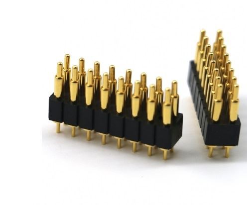 16-контактні круглі конектори Pogo Pin