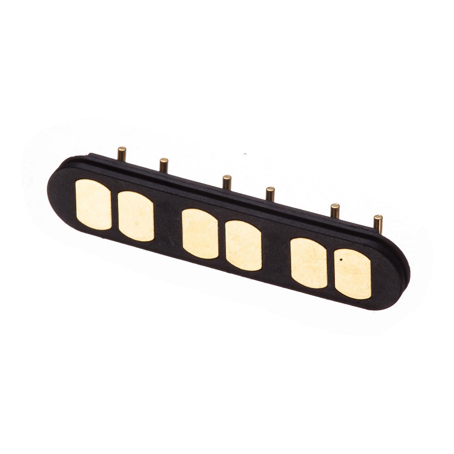 Поточний прямокутний роз’єм Pogo Pin