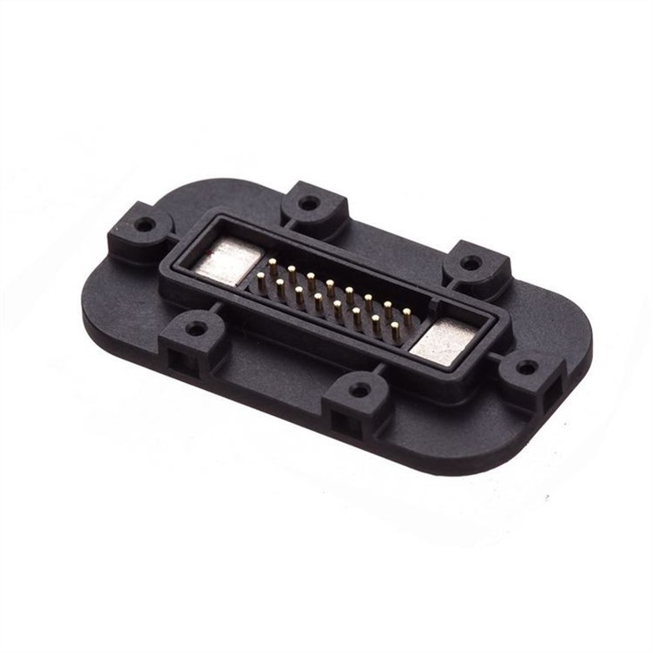 Magnetic Plated Gold Pogo Pin Solderless Connector