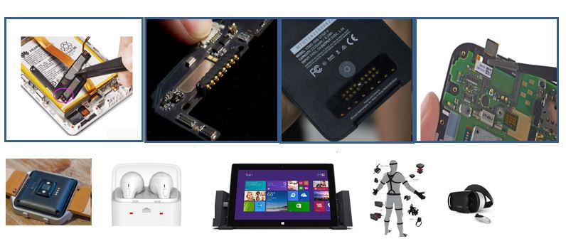 Pin-роз'єм Pogo, застосований до розумних пристроїв