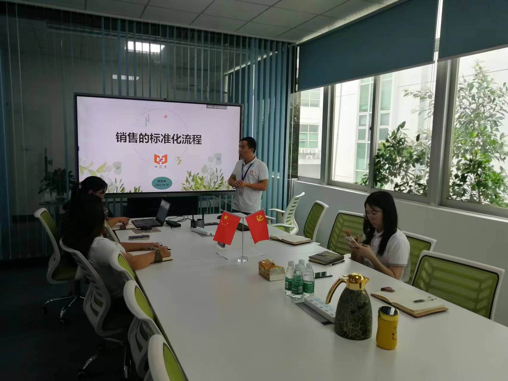 Навчання процесу стандартизації продажів