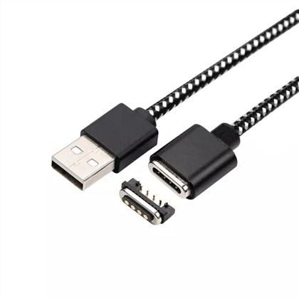 4Pin USB магнітний pogo pin зарядний кабель