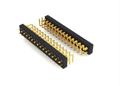 Роз’єми Pogo Pin Spring Right Angel