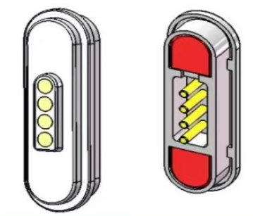 Магнітний зарядний роз'єм 4PIN